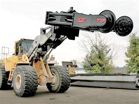 skid steer tire handler|Tire Manipulator .